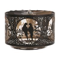 Aroma Silhouette Black & Gold Carousel Doves Shade  Extra Image 1 Preview